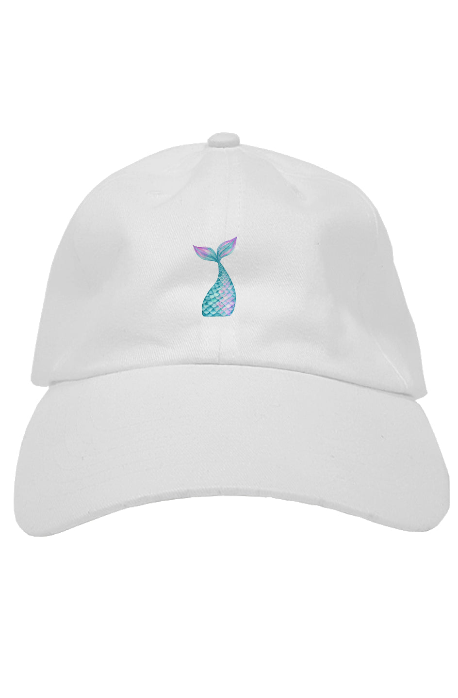 Mermaid tail - Embroidered - soft baseball caps