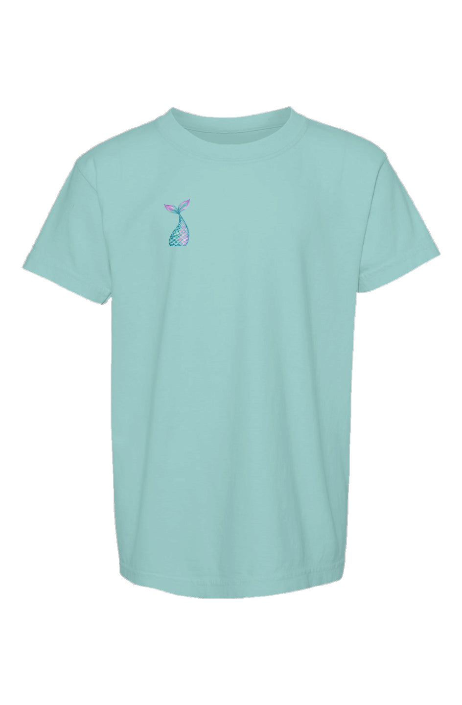 Mermaid Tail - Youth Pigment Dyed T Shirt