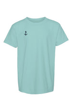 Anchors and Mermaids - Youth Pigment Dyed T Shirt