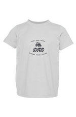 Built Dad Tough - Tractor - Toddler Fine Jersey Tee