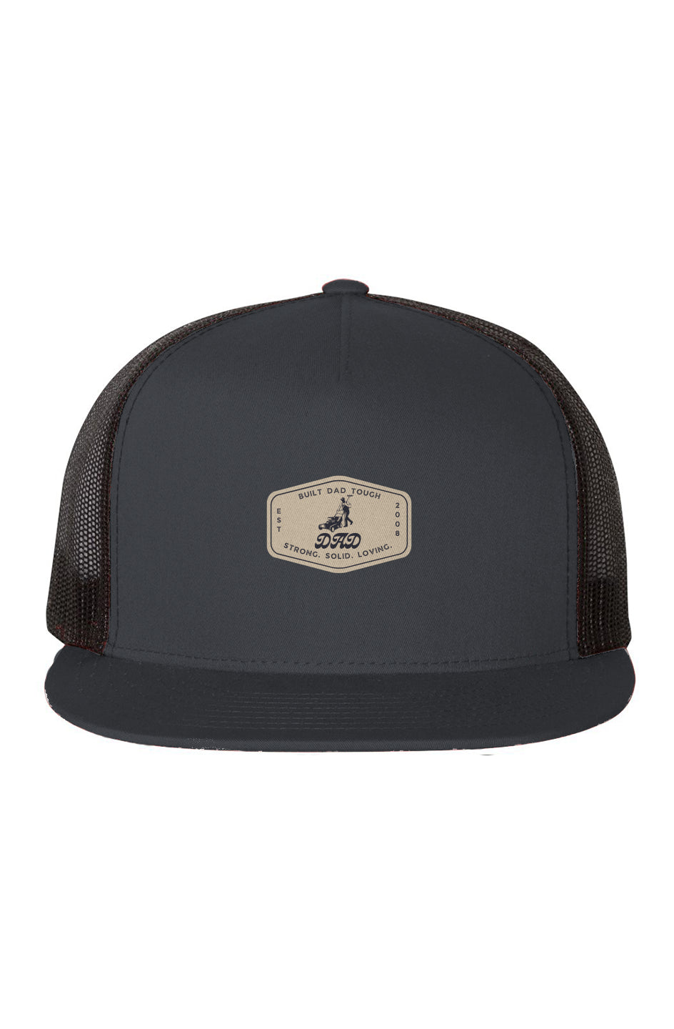 Built Dad Tough - Green Thumbin’ -Mesh-Five-Panel-Trucker-Cap