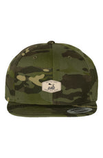 Built Dad Tough - Gone Fishin’ - Camo  Tropic Premium Snapback