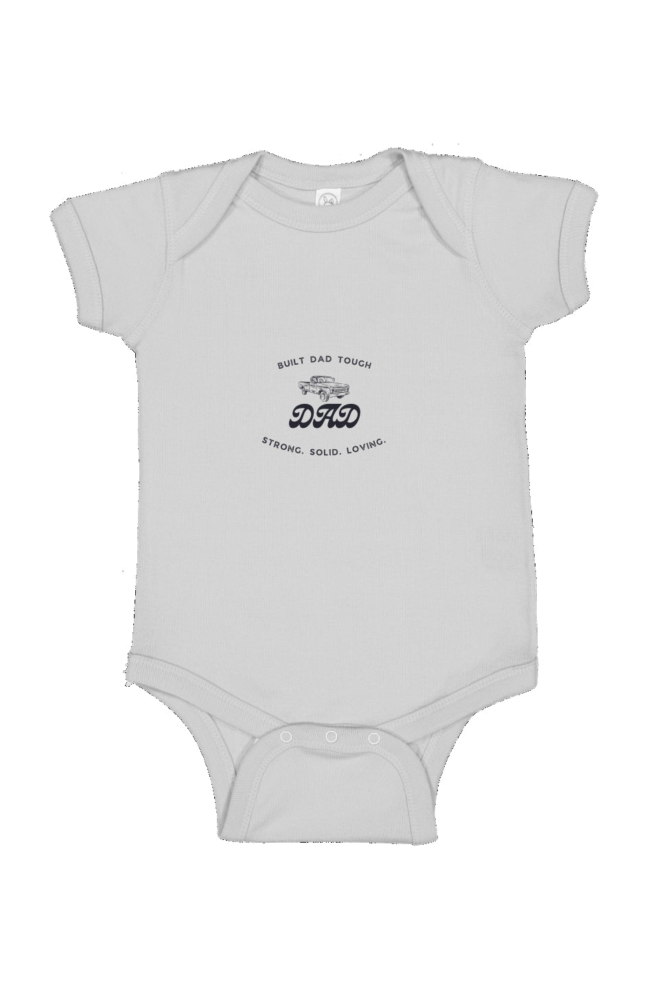 Built Dad Tough - Gone Truckin’ - Infant Fine Jersey Bodysuit