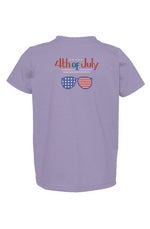 Red, White, And Blue - 4th of July - Sunnies - Toddler Fine Jersey Tee