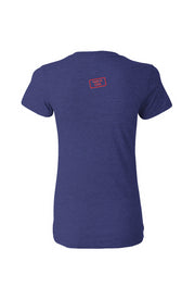  Red, White, And Blue - 4th of July - Sunnies - Women’s Triblend Deep V-Neck Tee