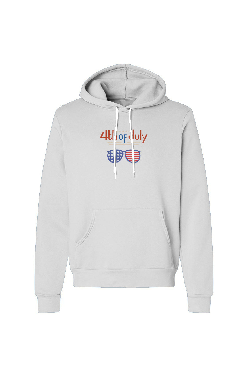 Red, White, And Blue - 4th of July - Sunnies - Unisex Pullover Hoodie