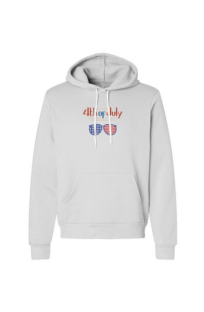 Red, White, And Blue - 4th of July - Sunnies - Unisex Pullover Hoodie