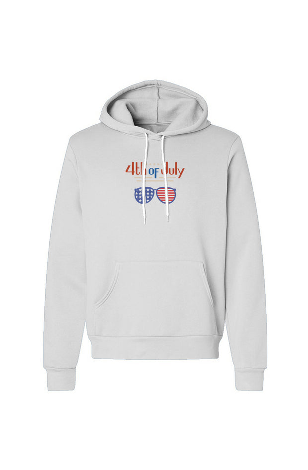 Red, White, And Blue - 4th of July - Sunnies - Unisex Pullover Hoodie