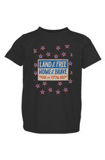 Red, White, And Blue - 4th of July - Star Party - Toddler Fine Jersey Tee