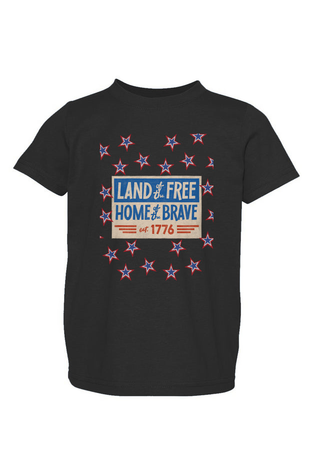 Red, White, And Blue - 4th of July - Star Party - Toddler Fine Jersey Tee