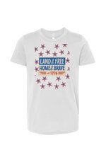 Red, White, And Blue - 4th of July - Star Party - Youth Jersey Tee