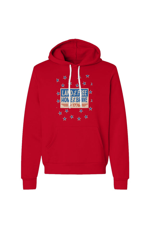  Red, White, And Blue - 4th of July - Star Party - Unisex Pullover Hoodie