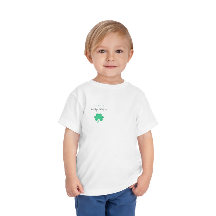 YIAYIAS Lucky Charm Toddler Short Sleeve Tee