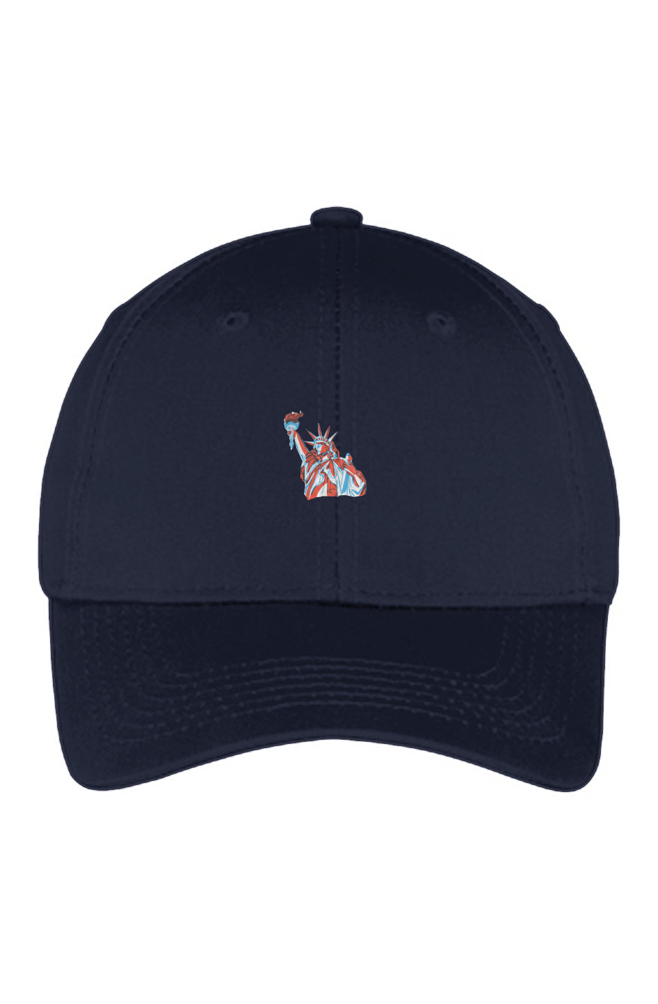 Red, White, And Blue - 4th of July - Lady Liberty - Youth Six-Panel Twill Cap