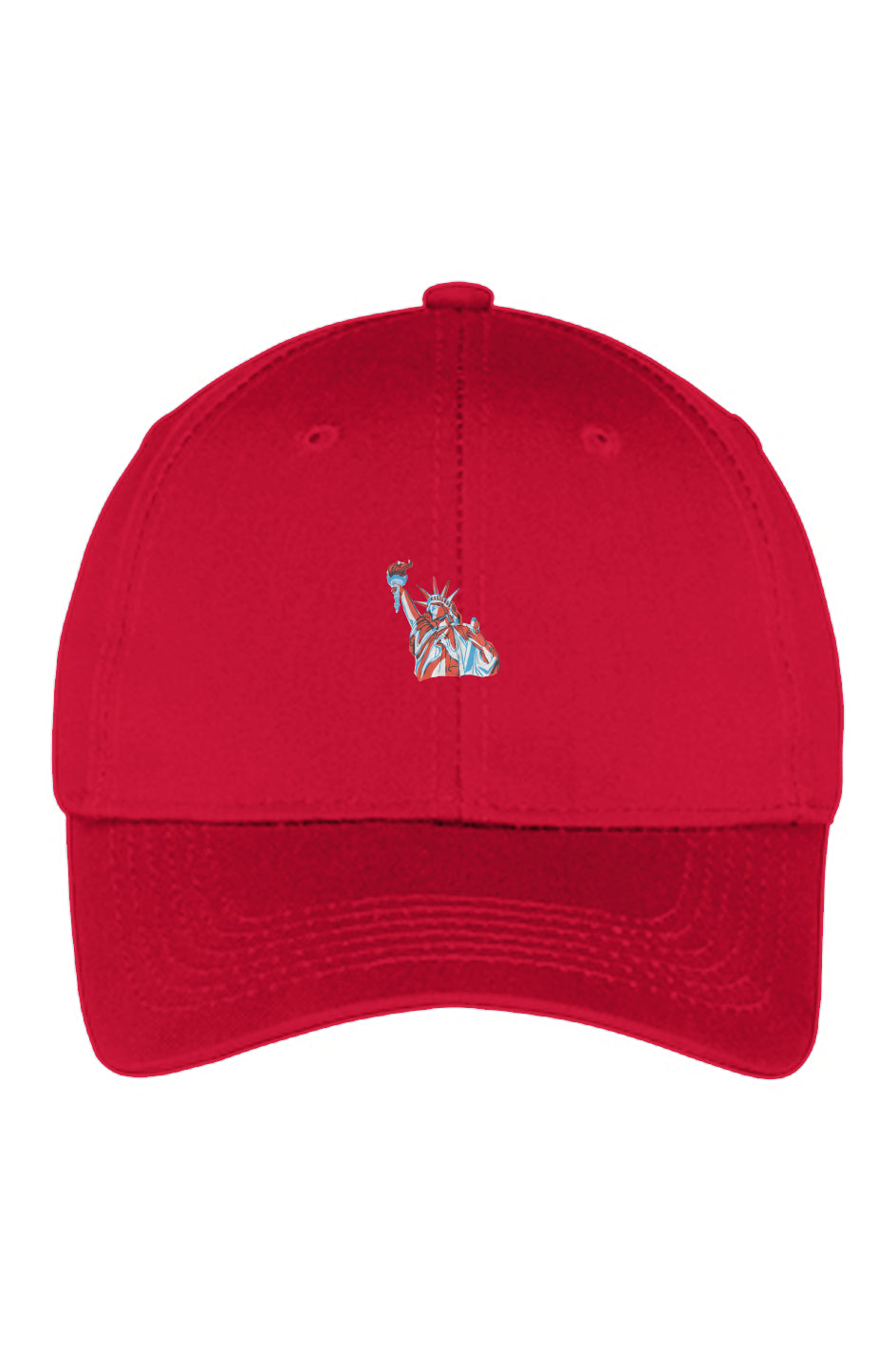 Red, White, And Blue - 4th of July - Lady Liberty - Youth Six-Panel Twill Cap