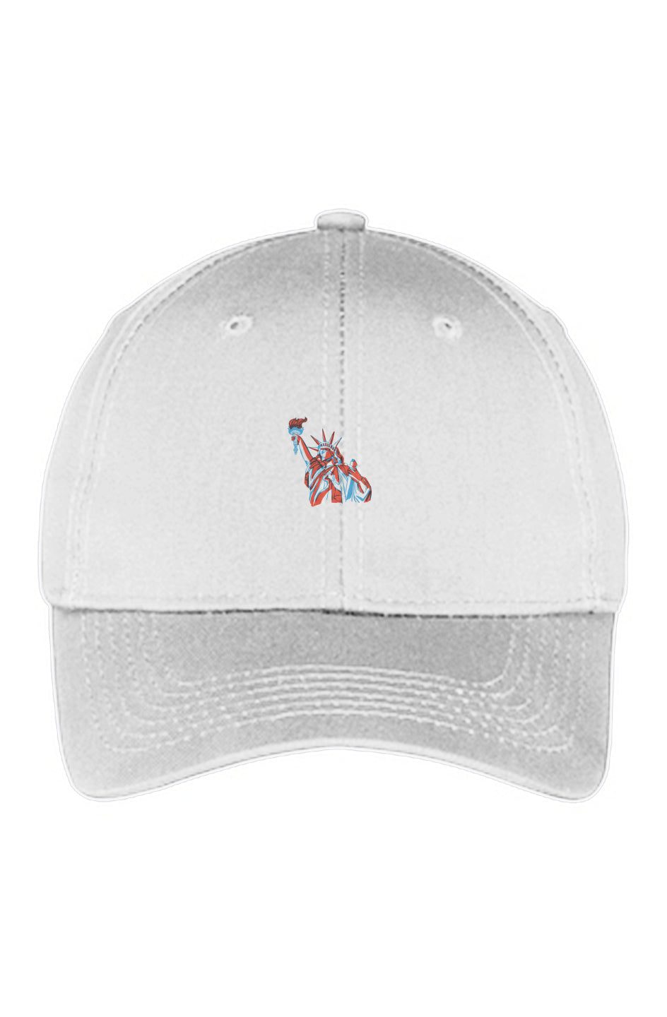 Red, White, And Blue - 4th of July - Lady Liberty - Youth Six-Panel Twill Cap