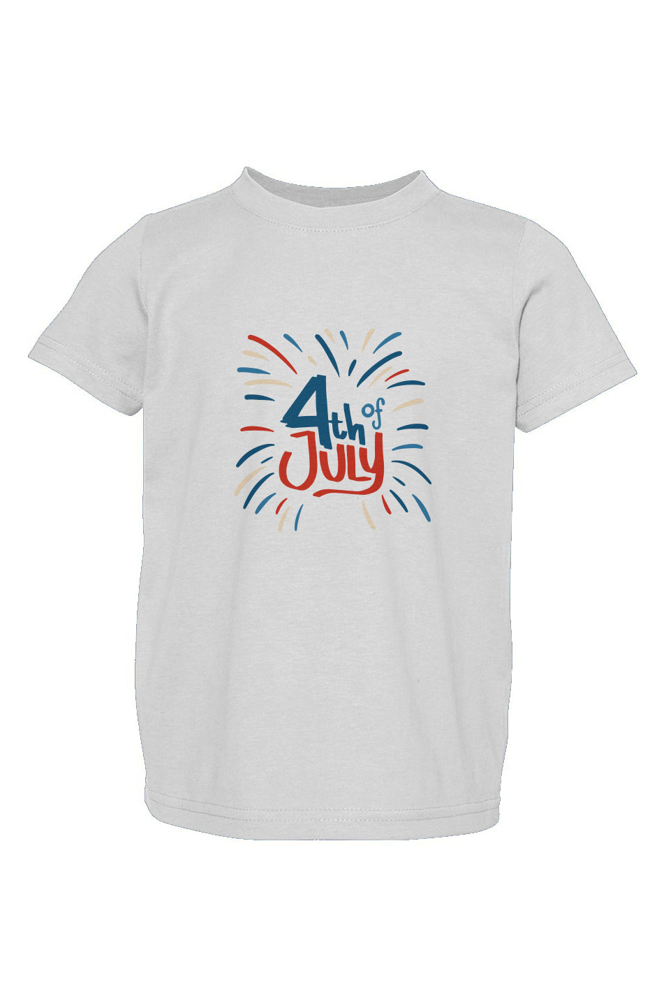 Red, White, And Blue - 4th of July - I Bleed USA - Toddler Fine Jersey Tee