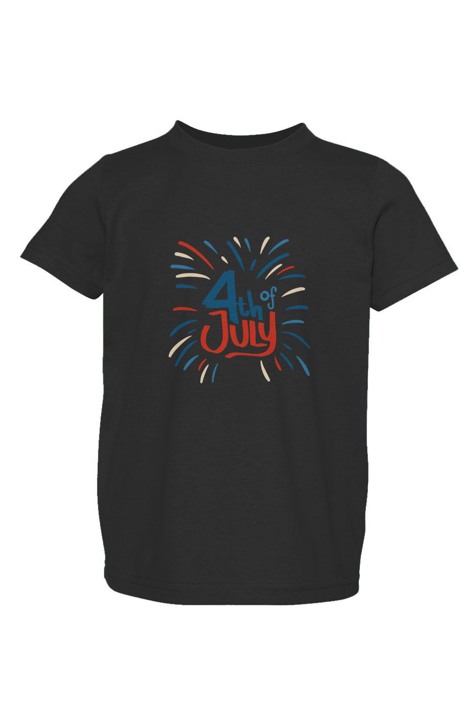 Red, White, And Blue - 4th of July - I Bleed USA - Toddler Fine Jersey Tee