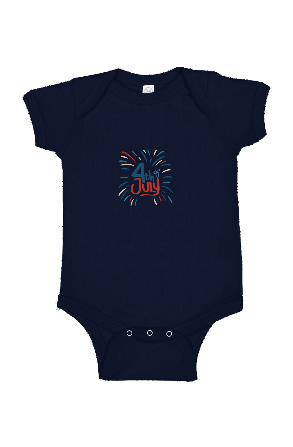 Red, White, And Blue - 4th of July - I Bleed USA - Infant Fine Jersey Bodysuit