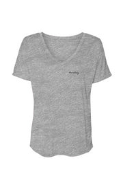 HOMEBODY - Women’s Slouchy V-Neck Tee