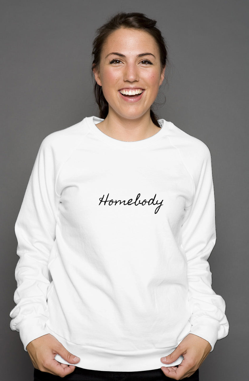 HOMEBODY unisex crew neck sweatshirt