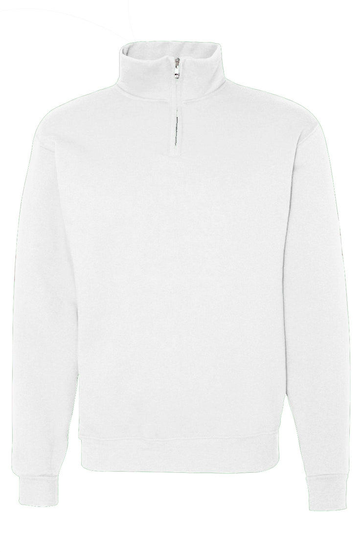 ESSENTIALS - Unisex - Cadet Collar Quarter-Zip Sweatshirt