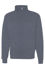 ESSENTIALS - Unisex - Cadet Collar Quarter-Zip Sweatshirt