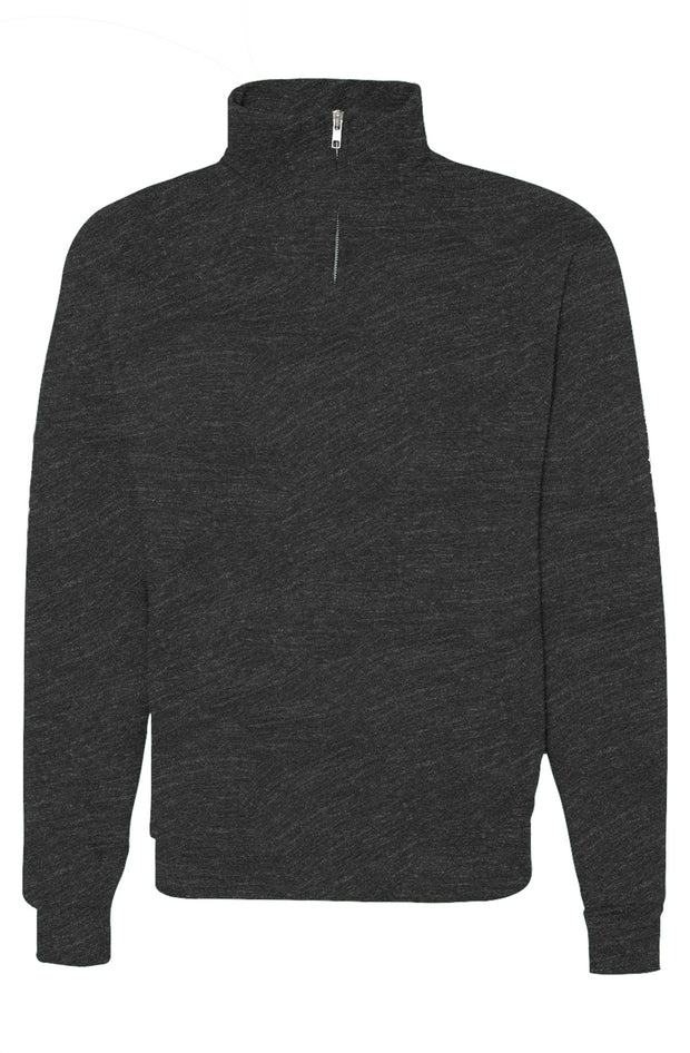 ESSENTIALS - Unisex - Cadet Collar Quarter-Zip Sweatshirt