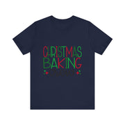 CHRISTMAS BAKING CREW Unisex Jersey Short Sleeve Tee