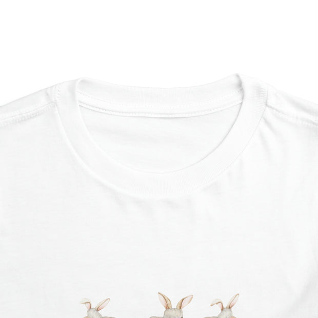 Silly Bunny, Easter is About The Lamb - Toddler Short Sleeve Tee