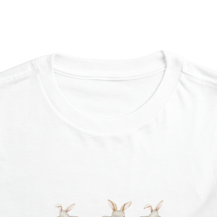 Silly Bunny, Easter is About The Lamb - Toddler Short Sleeve Tee