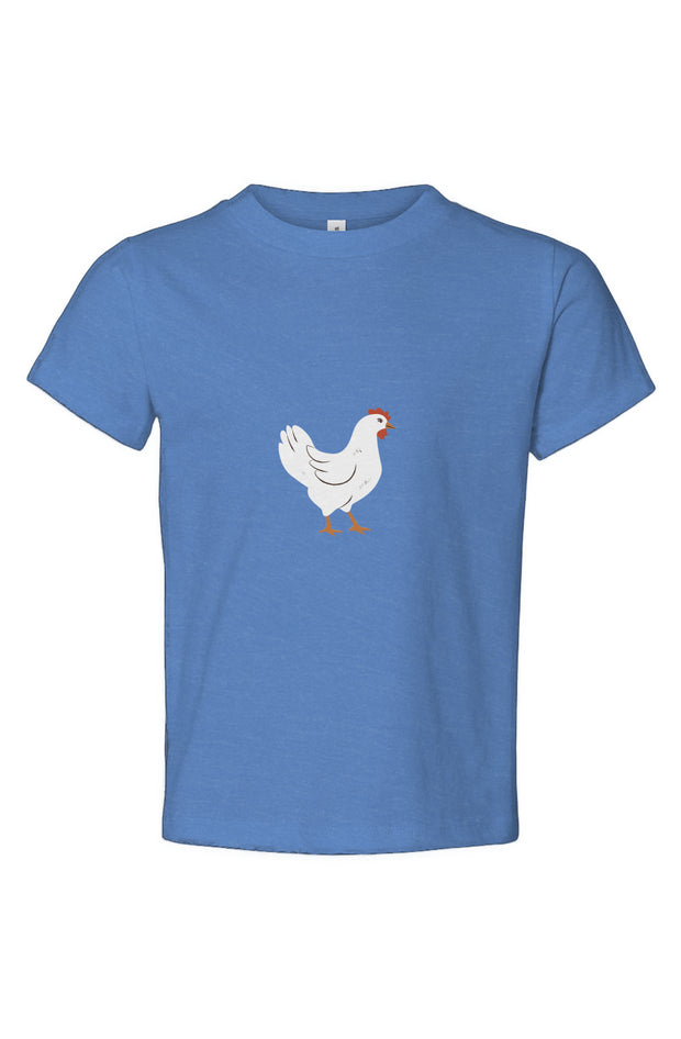 Chicken - Chicken Lady - Toddler Jersey Tee