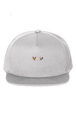 3 chickens - chicken lady - 5-Panel Cotton Twill Snapback Cap