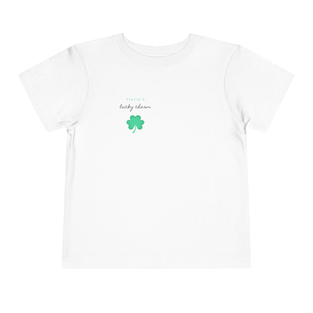 YIAYIAS Lucky Charm Toddler Short Sleeve Tee