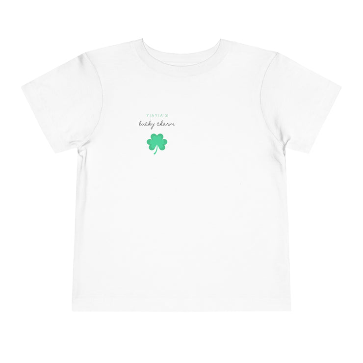 YIAYIAS Lucky Charm Toddler Short Sleeve Tee