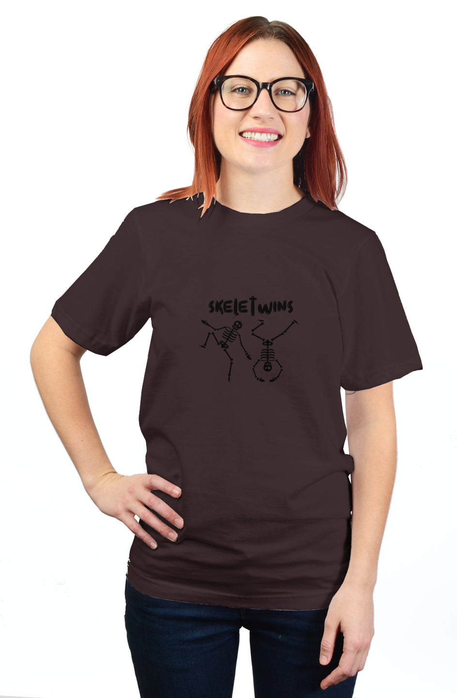 Autumn Double Take - Salyer Twinspirations - Skeletwins - unisex t shirt