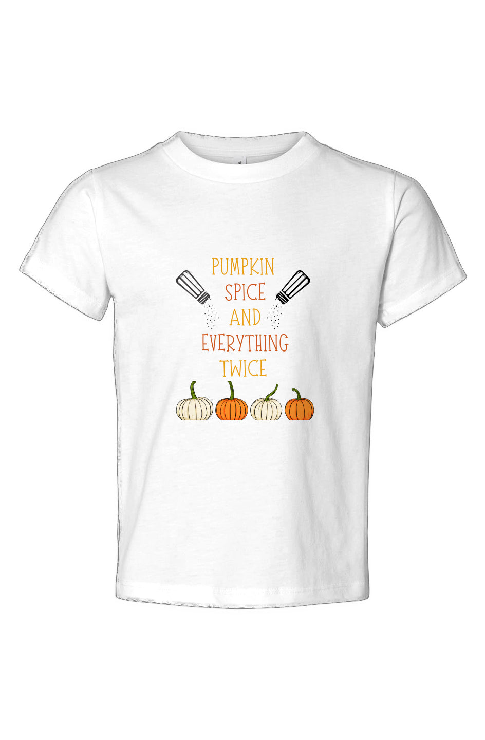 Autumn Double Take - Salyer Twinspirations - Pumpkin Spice - Toddler Jersey Tee