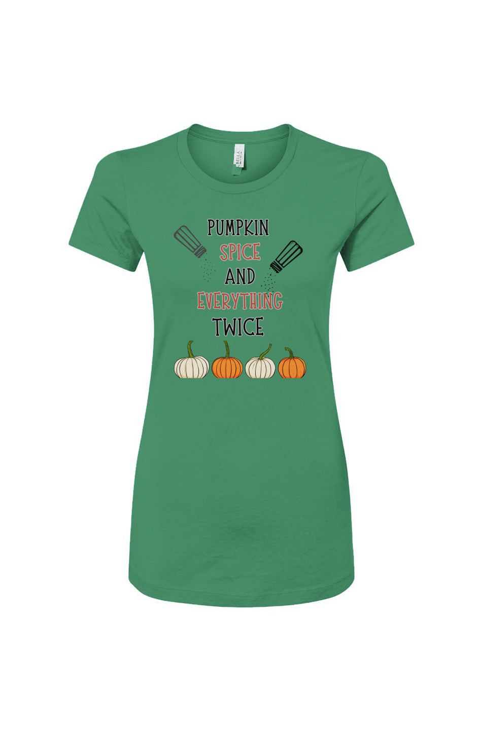 Autumn Double Take - Salyers Twinspirations - Pumpkin Spice - Women's Slim Fit Tee