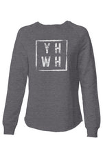 The Collins Kids - YHWH - Womens Lightweight Wash Sweatshirt