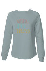 The Collins Kids - Raising Little Disciples - Womens Lightweight Wash Sweatshirt