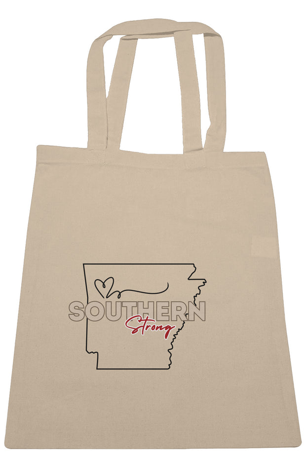 The Sellers Dozen - Arkansas Disaster Relief Large Canvas Tote