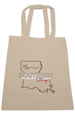 Sellers Dozen - Louisiana - Disaster Relief Large Canvas Tote