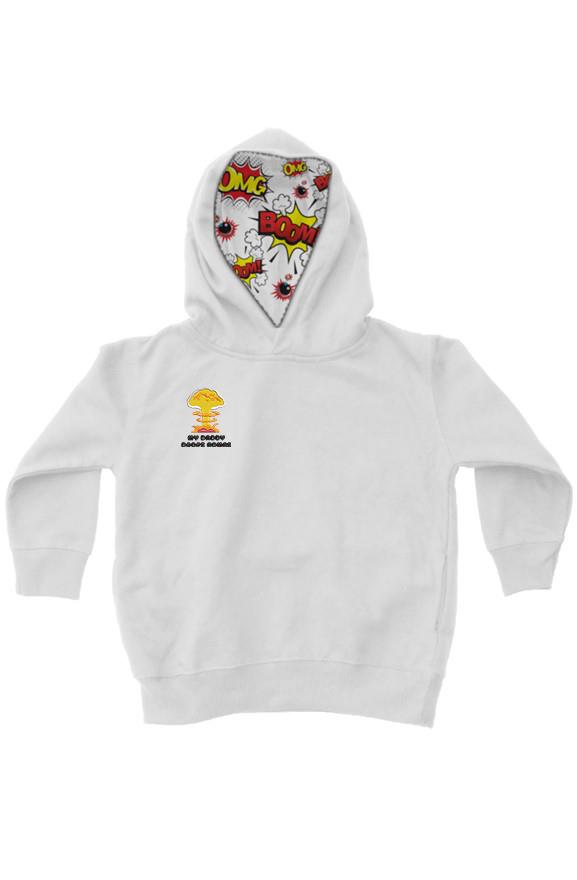 Bombs kids fleece pullover hoodie