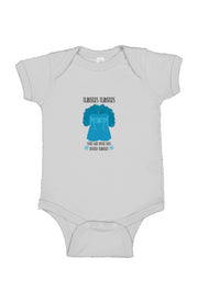 Salyers Twins x Kaia & Kash Holiday Pajamas Infant Fine Jersey Bodysuit