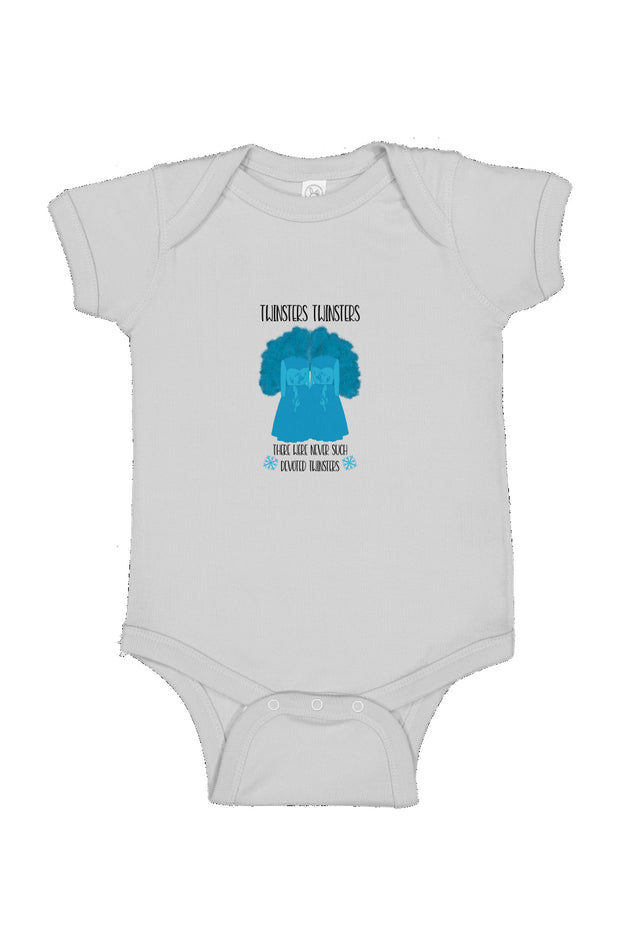 Salyers Twins x Kaia & Kash Holiday Pajamas Infant Fine Jersey Bodysuit