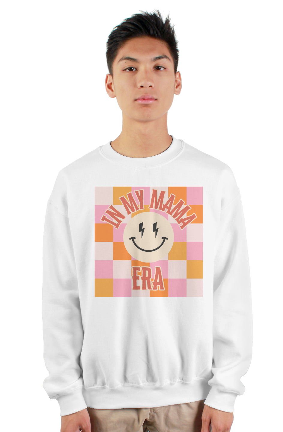  In My Mama Era - gildan heavy crewneck sweatshirt