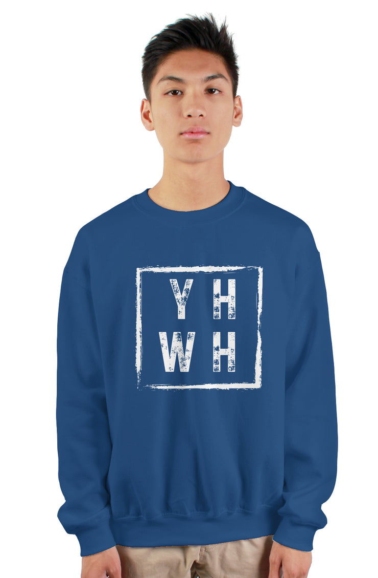 The Collins Kids - YHWH  - gildan heavy crewneck sweatshirt