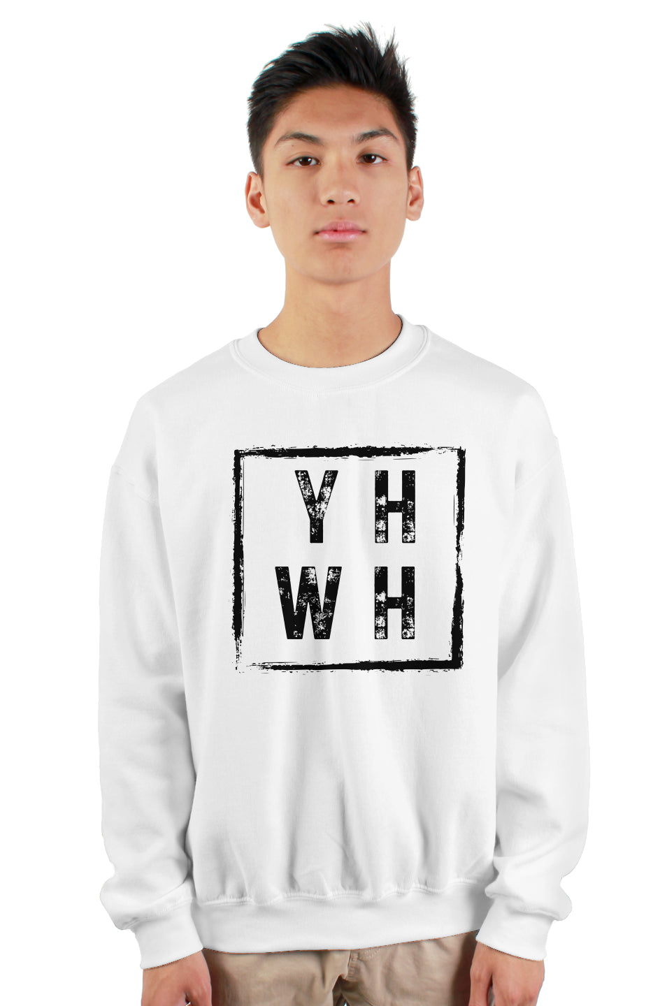 The Collins Kids - YHWH - gildan heavy crewneck sweatshirt