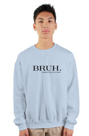 The Collins Kids - BRUH FORMALLY KNOWN AS MOM - gildan heavy crewneck sweatshirt