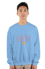 The Collin’s Kids - AMEN - gildan heavy crewneck sweatshirt